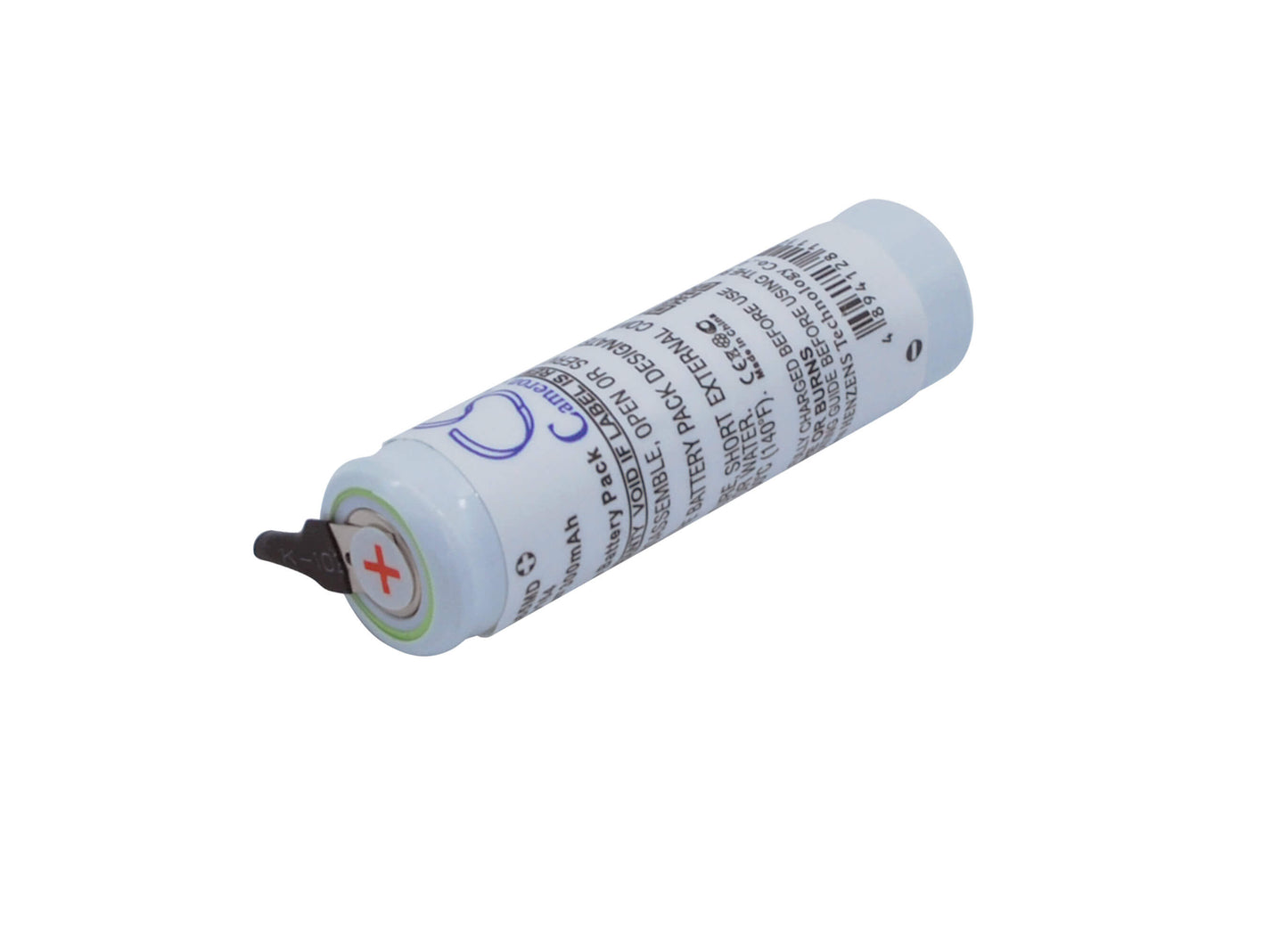 3.6V, 300mAh, Ni-MH Battery fits Ge, Oxycapnomonitor Smk 365, 1.08Wh