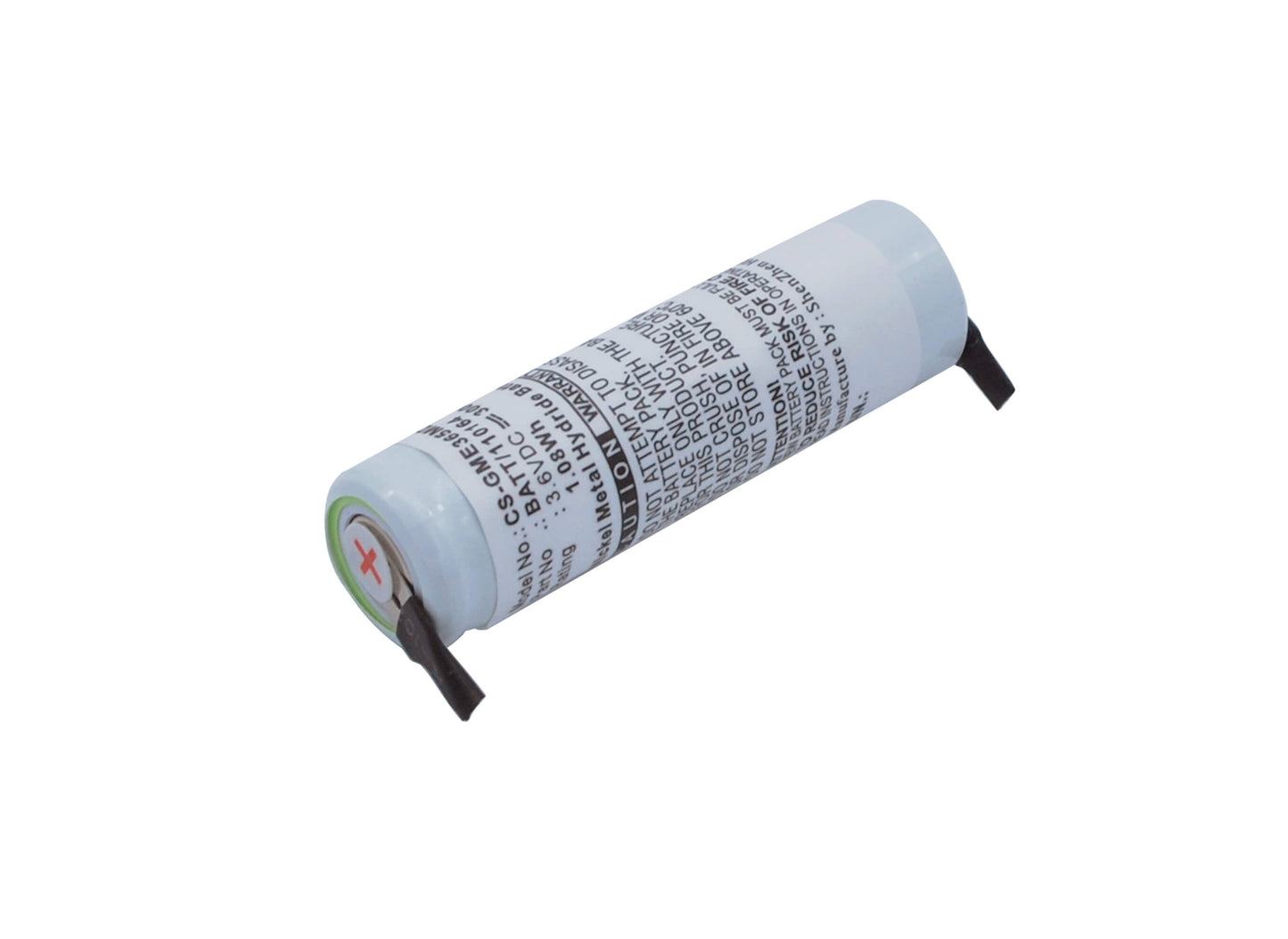 3.6V, 300mAh, Ni-MH Battery fits Ge, Oxycapnomonitor Smk 365, 1.08Wh