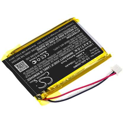 3.7V, 1150mAh, Li-Polymer Battery fits 3gen, Dermlite Ii, Dermlite Iii, 4.255Wh