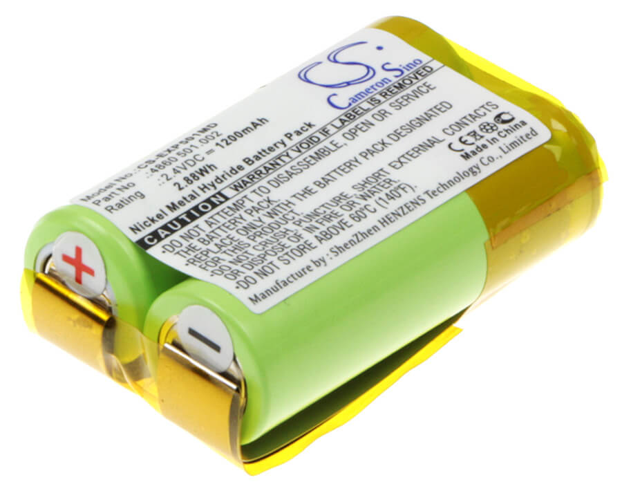 2.4V, 1200mAh, Ni-MH Battery fits Eppendorf, 4860, Research Pro, 2.88Wh