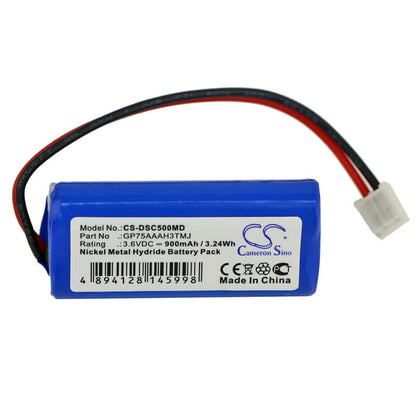 3.6V, 900mAh, Ni-MH Battery fits Vdw, Raypex 5, 3.24Wh