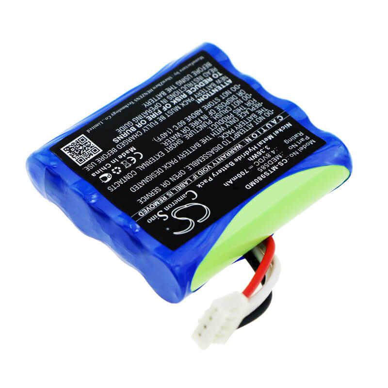 4.8V, 700mAh, Ni-MH Battery fits Microtac, Infinity Sa9800, 3.36Wh