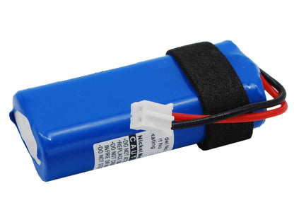 2.4V, 700mAh, Ni-MH Battery fits Brandtech, Accu-jet Pro, 1.68Wh