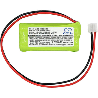 2.4V, 700mAh, Ni-MH Battery fits Dentsply, Propex Ii, 1.68Wh