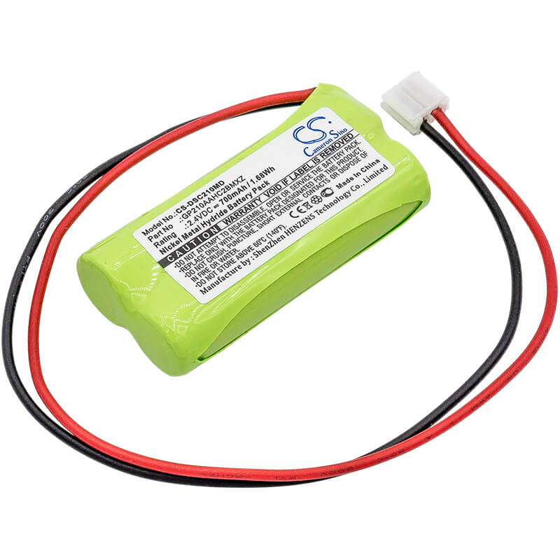 2.4V, 700mAh, Ni-MH Battery fits Bingo, Pro B-31, 1.68Wh