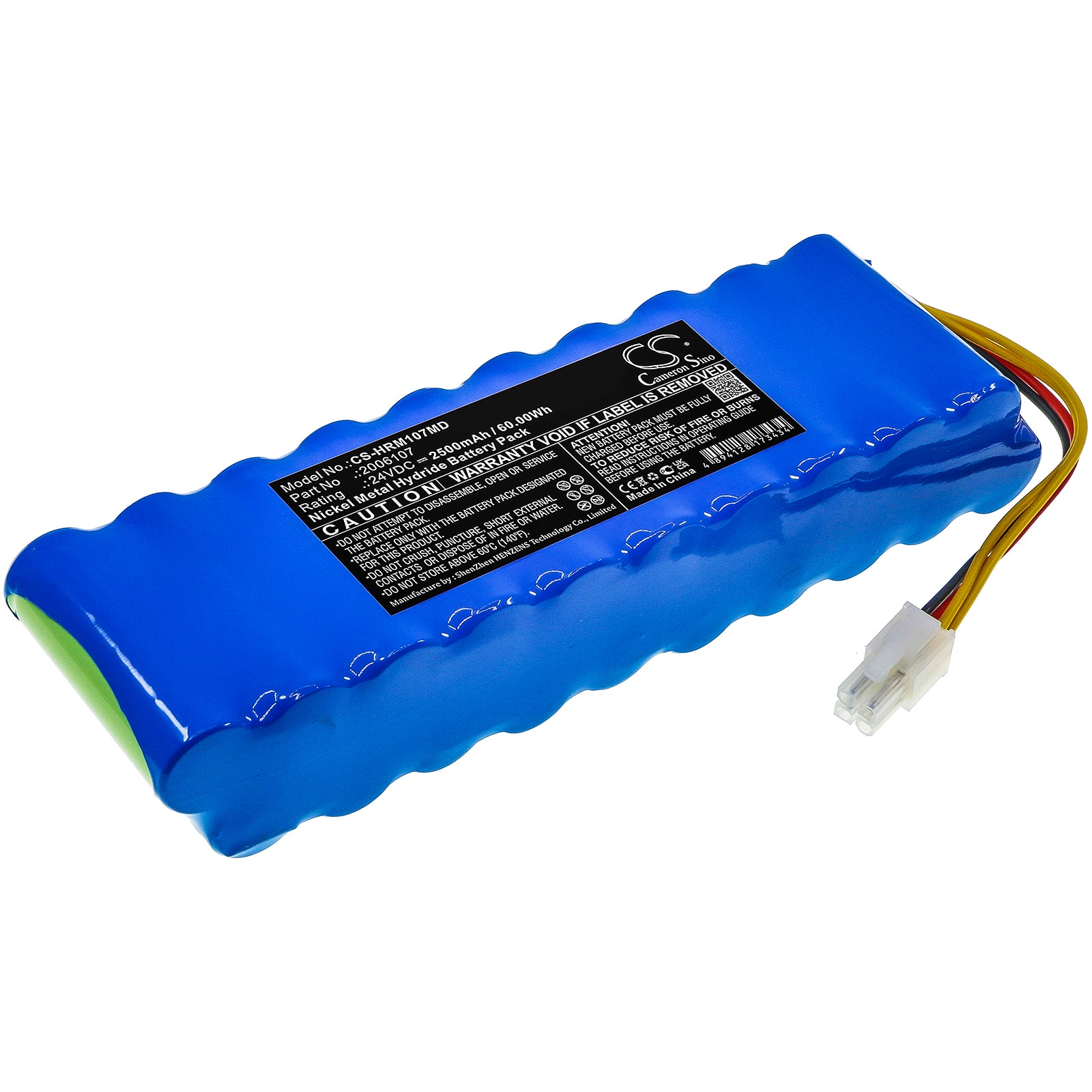 24V, 2500mAh, Ni-MH Battery fits Hillrom, Liko Leve Malade Vikin, 60Wh