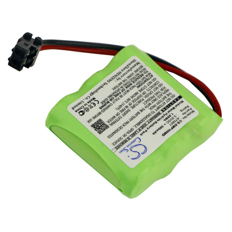 3.6V, 300mAh, Ni-MH Battery fits Dentsply, Maillefer Propex Locator, 1.08Wh