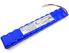 14.4V, 3000mAh, Ni-MH Battery fits Schiller, Defigard 3002, Defigard 3002 Ih, 43.2Wh