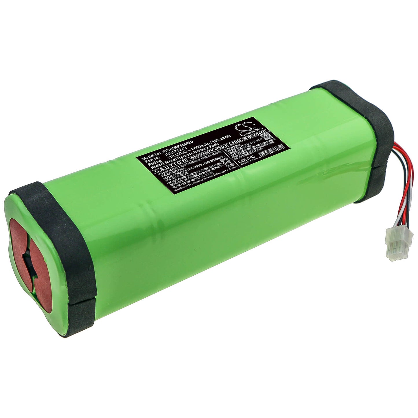 19.2V, 8000mAh, Ni-MH Battery fits Marquette, Mac 8, Mac Pc8, 153.6Wh