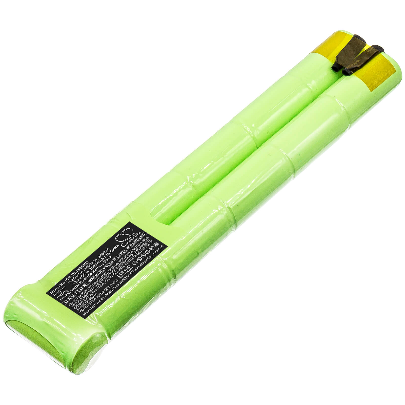 13.2V, 3000mAh, Ni-MH Battery fits Datex, Light 896895, 39.6Wh