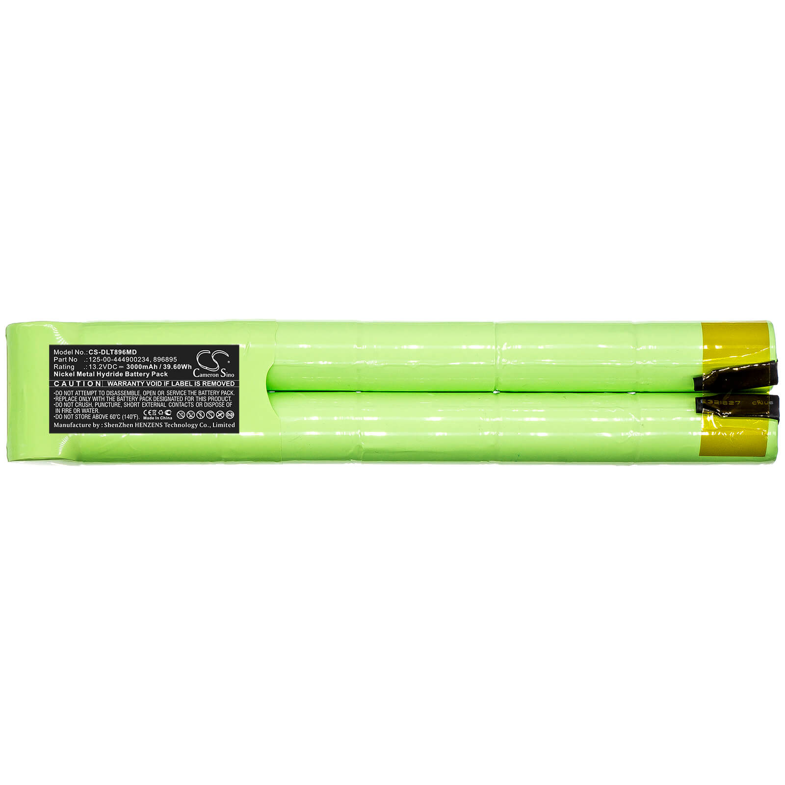 13.2V, 3000mAh, Ni-MH Battery fits Datex, Light 896895, 39.6Wh