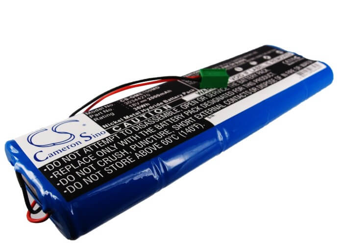 18.0V, 2000mAh, Ni-MH Battery fits Hellige, Ekg Cardio Smart, 36Wh
