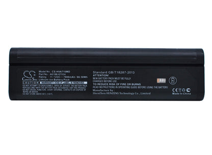 11.1V, 7800mAh, Li-ion Battery fits Philips, 860284, Doppler M2430a, 86.58Wh