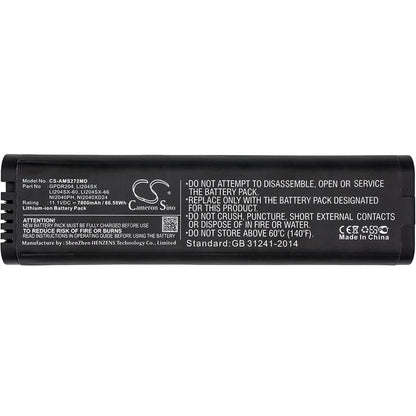 11.1V, 7800mAh, Li-ion Battery fits Spacelabs, Qube 91390 Patient Monitor, 86.58Wh