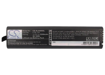 Medical 10.8V, 5200mAh, Li-ion Battery fits Bard Medsystems, Site Rite 5, Site Rite 6 Ultrasound System-, 56.16Wh