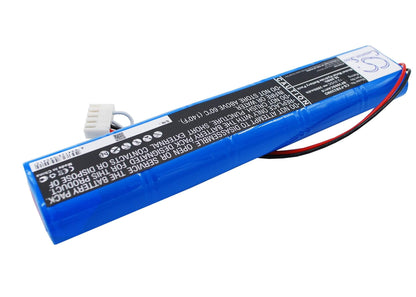 12.0V, 3000mAh, Ni-MH Battery fits Fukuda, Ecg Cardimax Fcp-2101, Ecg Cardimax Fcp-2201, 36Wh