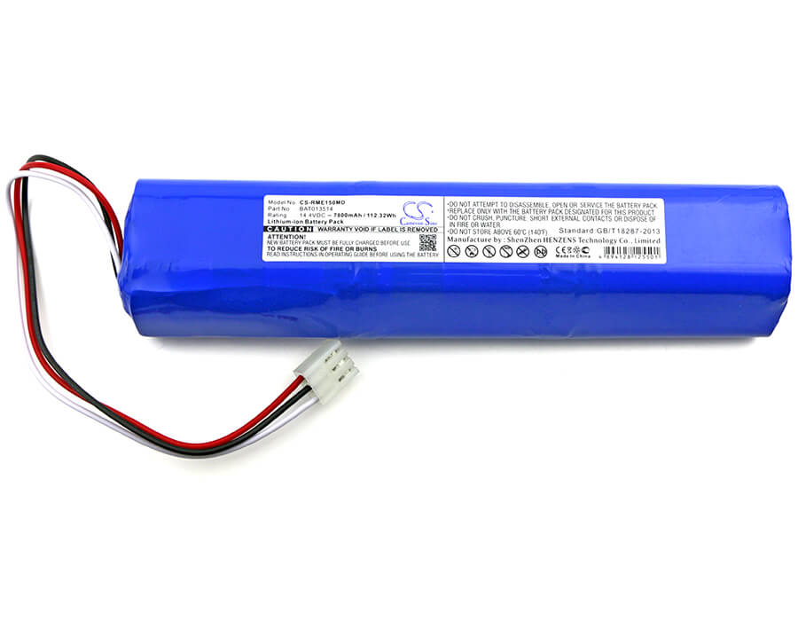 14.4V, 7800mAh, Li-ion Battery fits Resmed, Elisee 250, Elisee 350, 112.32Wh