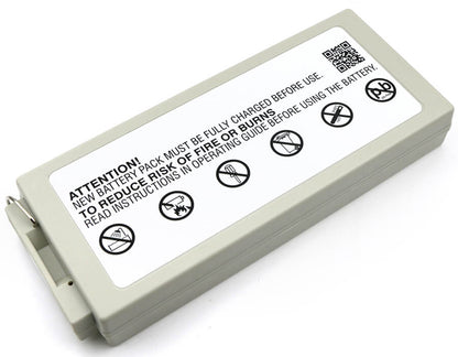 12.0V, 3700mAh, Ni-MH Battery fits Welch-allyn, Mrl Defibrillator Pic30, Mrl Defibrillator Pic40, 44.4Wh