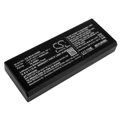 14.8V, 5200mAh, Li-ion Battery fits Biocare, Im15, 76.96Wh