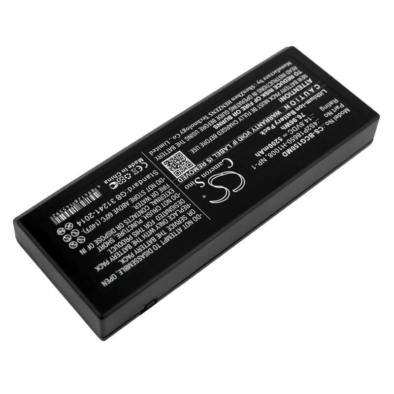 14.8V, 5200mAh, Li-ion Battery fits Biocare, Im15, 76.96Wh