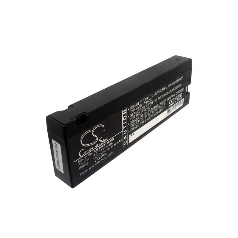 12.0V, 2300mAh, Sealed Lead Acid Battery fits Hp, 1204a-viridia 24ct (2/unit), 1275a Portable Monitor, 27.6Wh