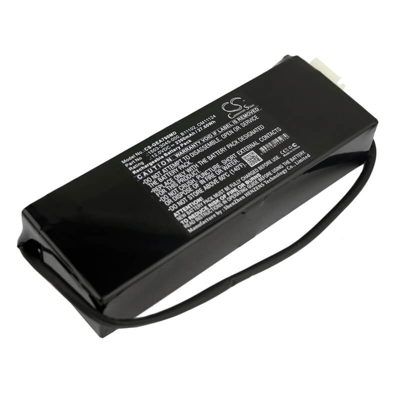 12.0V, 2300mAh, Sealed Lead Acid Battery fits Datex Ohmeda, 7900 Ventilator, Aespire 7900 Anesthesia System, 27.6Wh