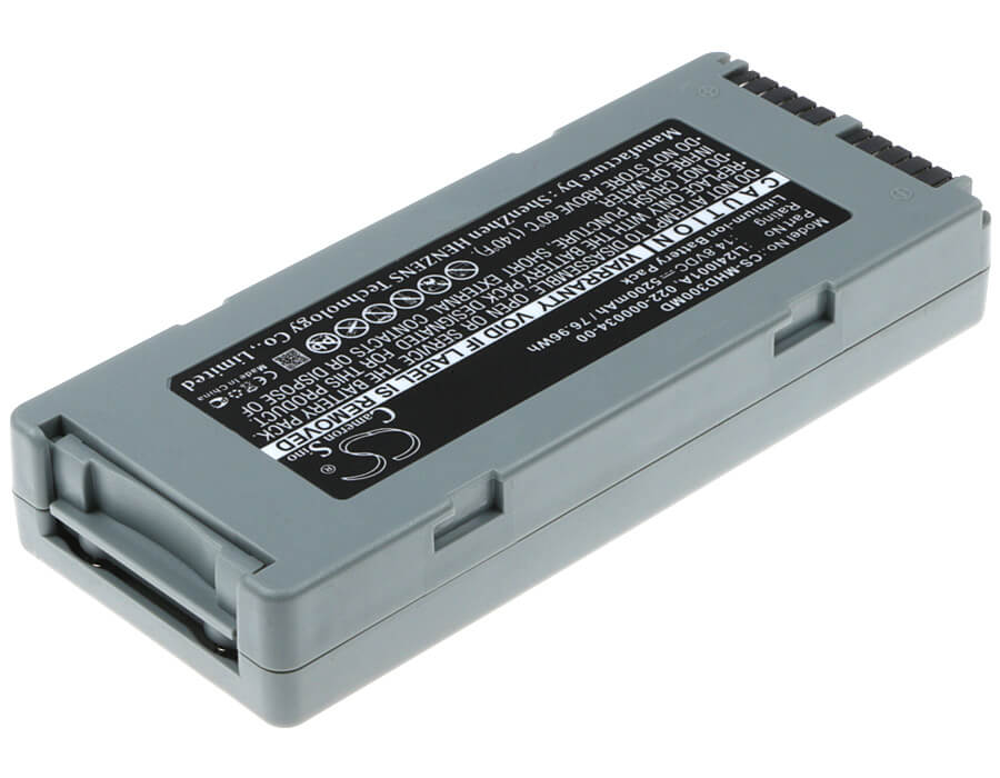14.8V, 5200mAh, Li-ion Battery fits Mindray, Beneheart D1, Beneheart D2, 76.96Wh