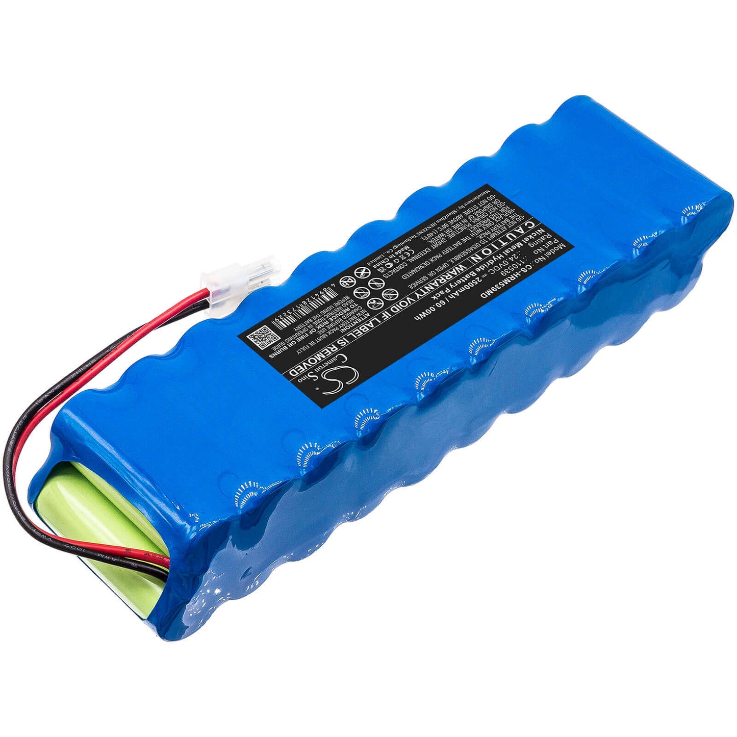 24.0V, 2500mAh, Ni-MH Battery fits Hillrom, Lifter, Liko, 60Wh