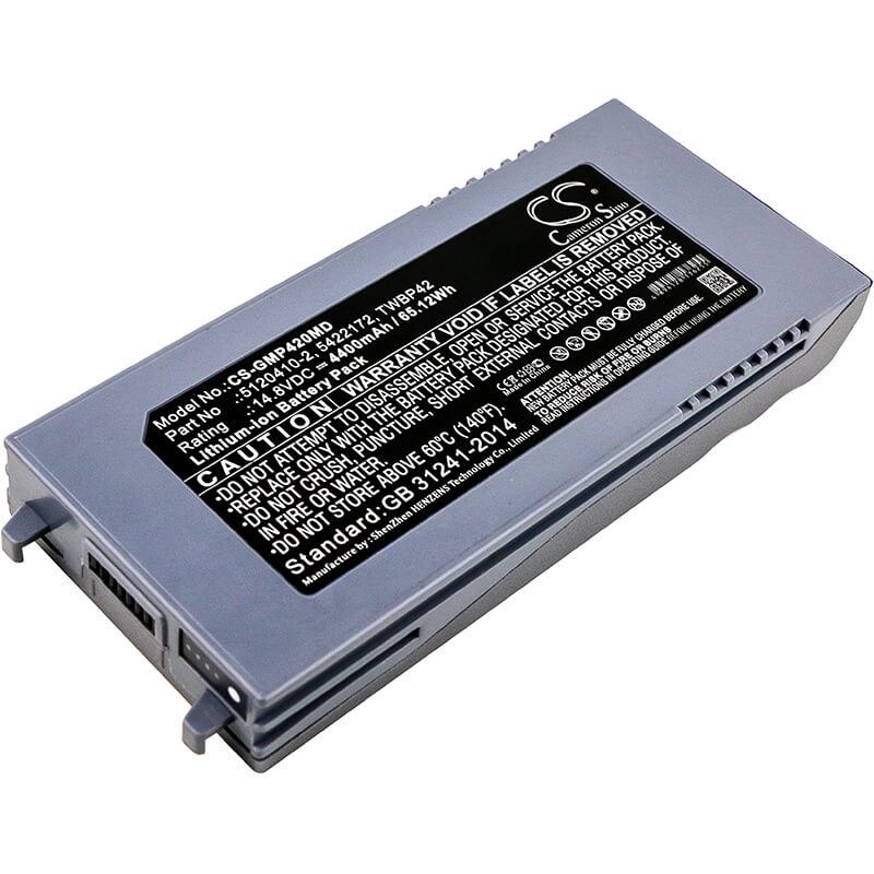 14.8V, 4400mAh, Li-ion Battery fits Ge, Echographe Logic-e, Echographe Logiq I, 65.12Wh