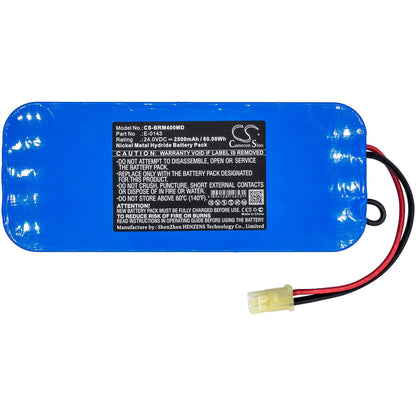 24.0V, 2500mAh, Ni-MH Battery fits Burdick, Medic 4 Defibrillator, 60Wh