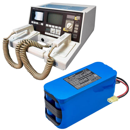 24.0V, 2500mAh, Ni-MH Battery fits Burdick, Medic 4 Defibrillator, 60Wh