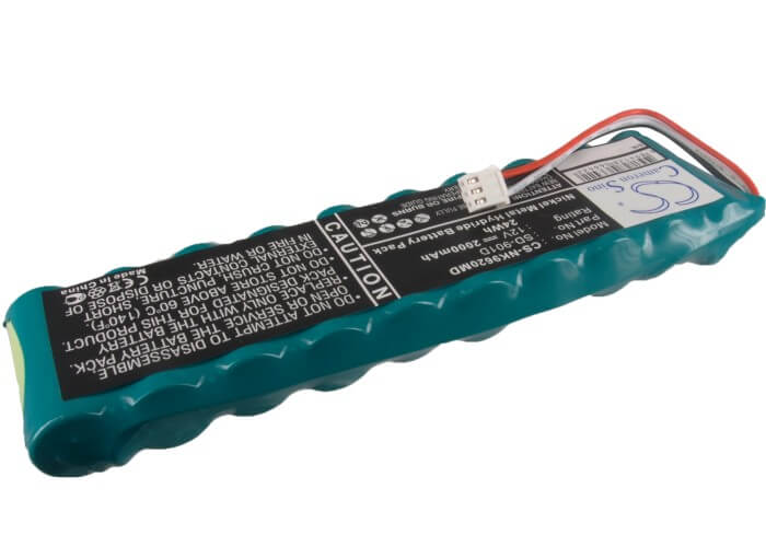 12.0V, 2000mAh, Ni-MH Battery fits Nihon Kohden, 6511, 9130p, 24Wh