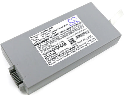 14.8V, 5200mAh, Li-ion Battery fits Drager, Im8b, M8b, 76.96Wh
