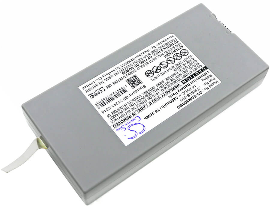 14.8V, 5200mAh, Li-ion Battery fits Edan, Im50, Im70, 76.96Wh