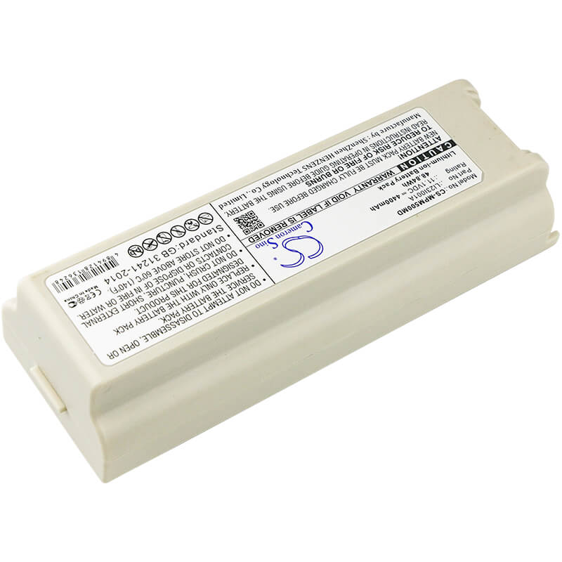11.1V, 4400mAh, Li-ion Battery fits Mindray, Echographe M5, Echographe M5t, 48.84Wh