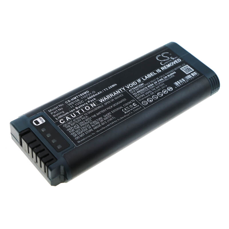 11.1V, 6600mAh, Li-ion Battery fits Hamilton, C1, Mri1, 73.26Wh