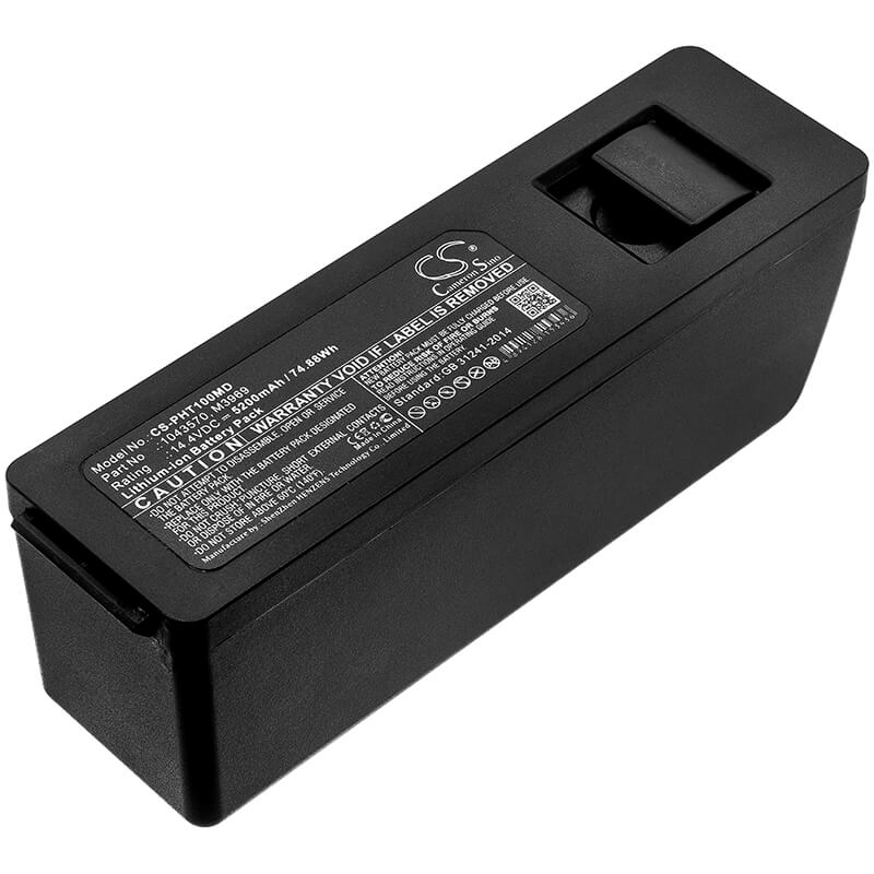 14.4V, 5200mAh, Li-ion Battery fits Philips, Respironics T70 Cough Assist, Respironics Trilogy, 74.88Wh