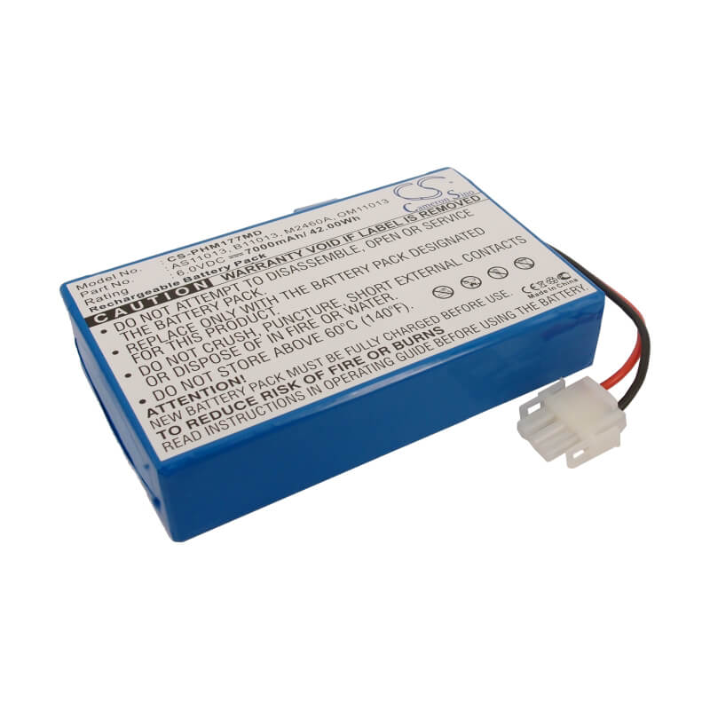 6.0V, 7000mAh, Sealed Lead Acid Battery fits Agilent, 200i Pagewriter, 42Wh