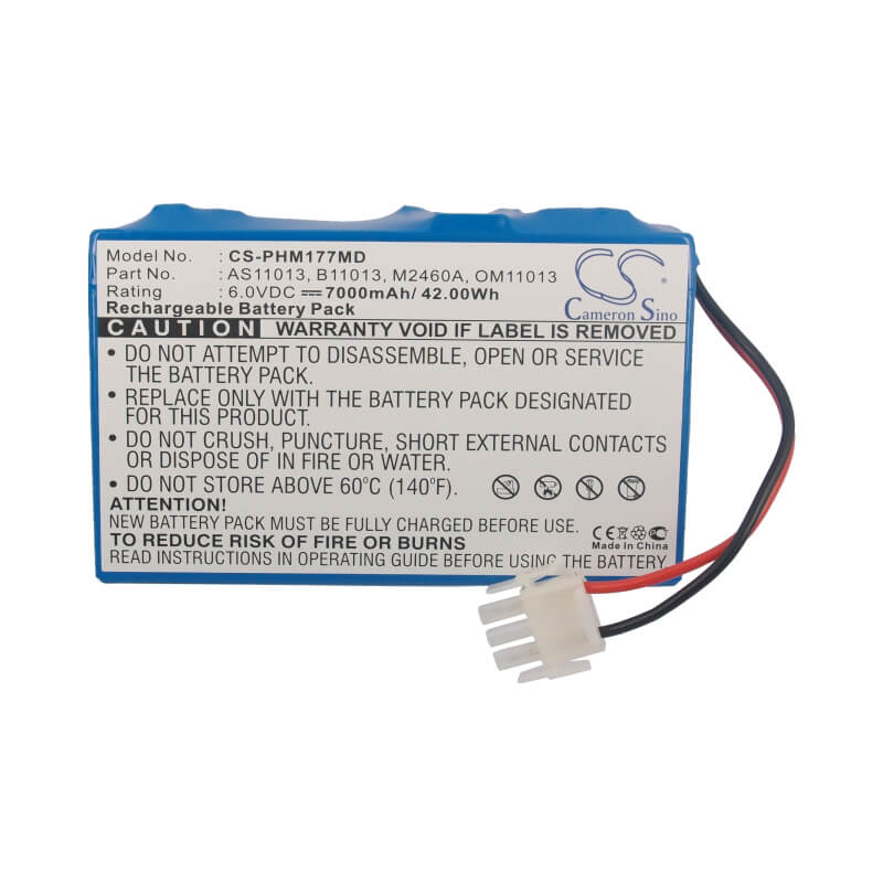 6.0V, 7000mAh, Sealed Lead Acid Battery fits Agilent, 200i Pagewriter, 42Wh