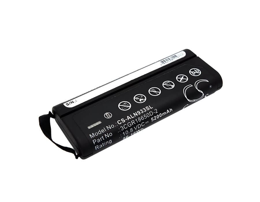 10.8V, 5200mAh, Li-ion Battery fits Agilent, Handheld Cable & Antenna Teste, N9330, 56.16Wh