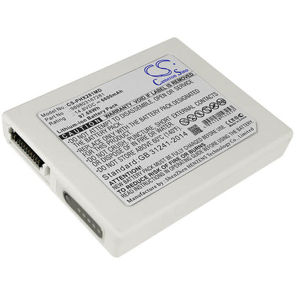 14.8V, 6600mAh, Li-ion Battery fits Philips, Defibrillateur, Heartstart Xl Plus, 97.68Wh