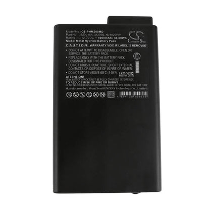 12.0V, 4000mAh, Ni-MH Battery fits Philips, M2 Monitor, M3 Monitor, 48Wh