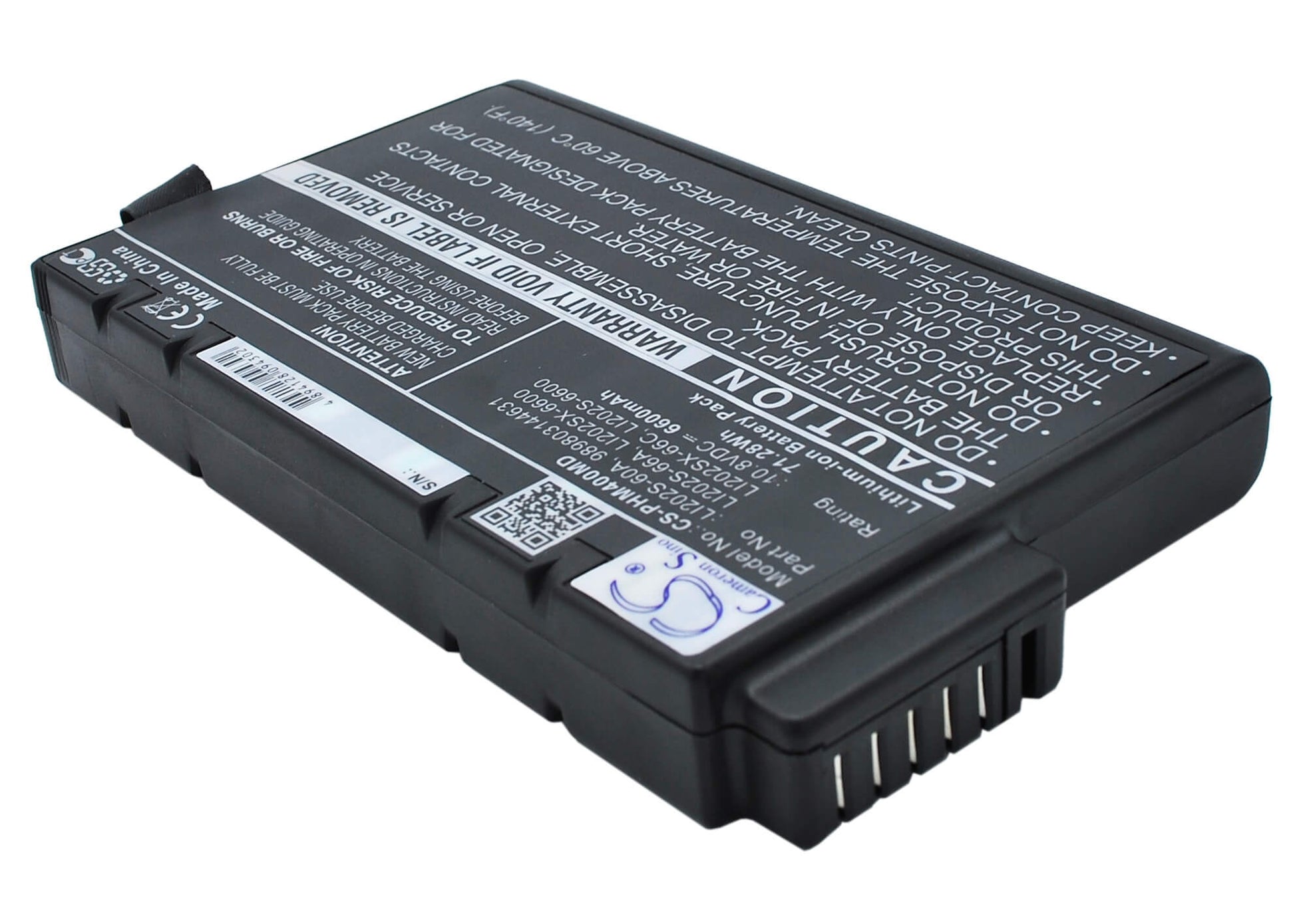 10.8V, 6600mAh, Li-ion Battery fits Sm-energy, Sm202, 71.28Wh