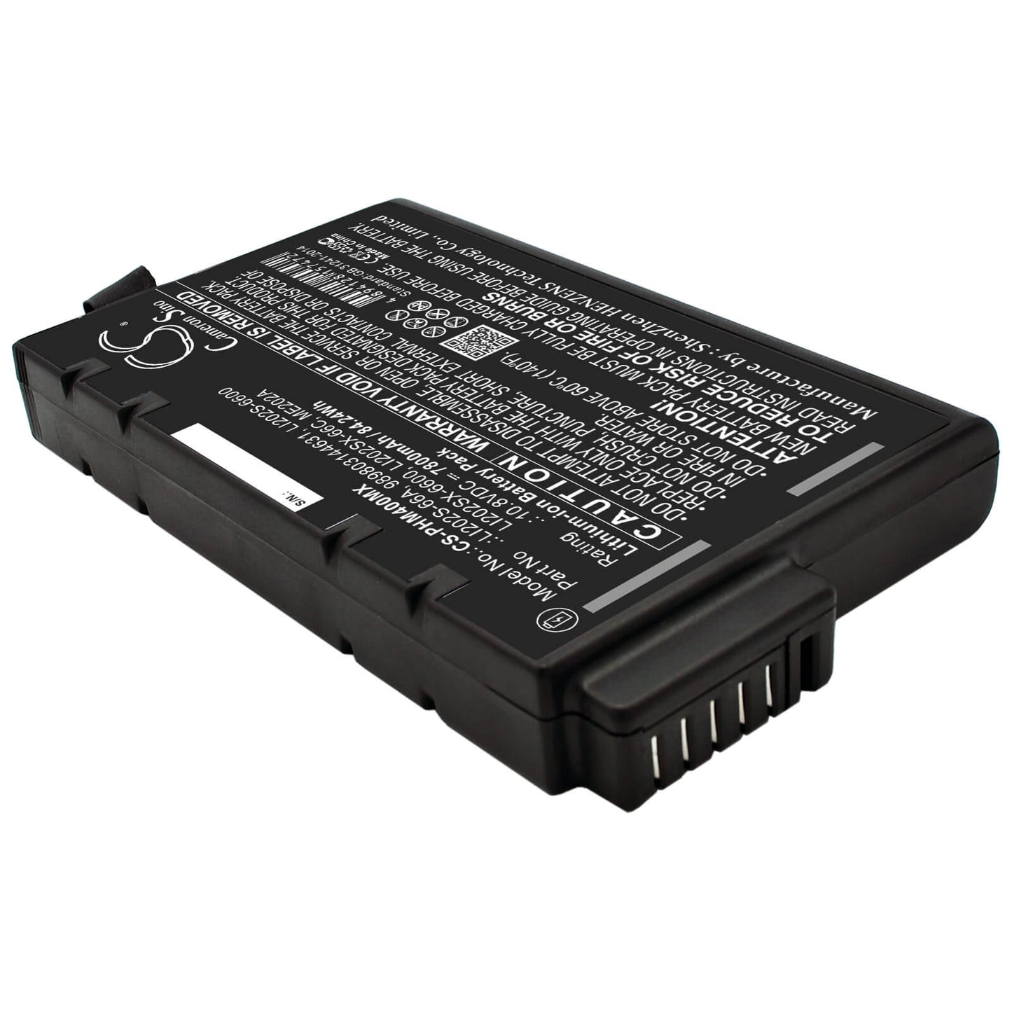 10.8V, 7800mAh, Li-ion Battery fits National Power, Sm202-6.6.27, 84.24Wh