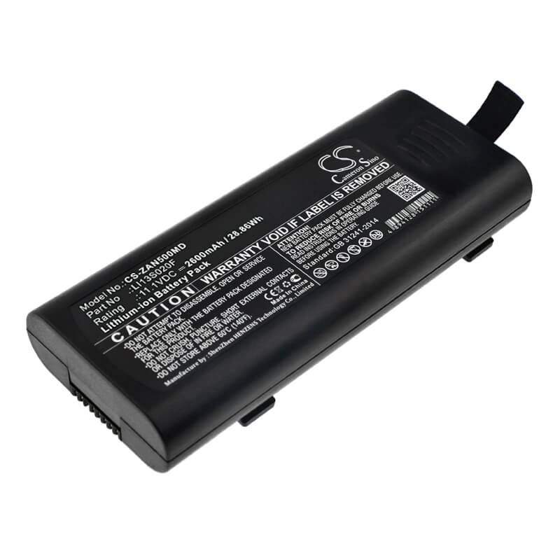 11.1V, 2600mAh, Li-ion Battery fits Zondan, Apollo N5, Zd120d, 28.86Wh