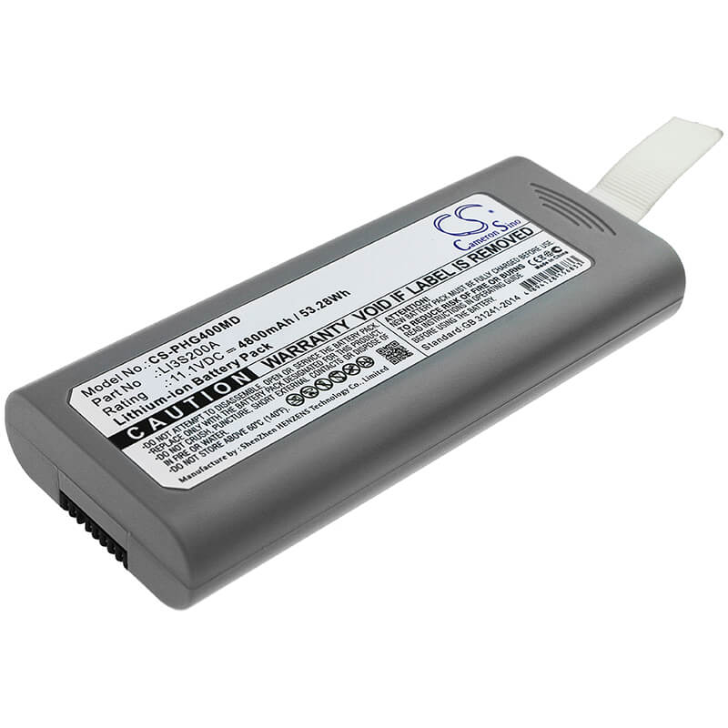 11.1V, 4800mAh, Li-ion Battery fits Philips, G40, G40e, 53.28Wh