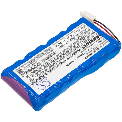 14.8V, 5200mAh, Li-ion Battery fits Biocare, Pm900, Pm900 Patient Monitor, 76.96Wh