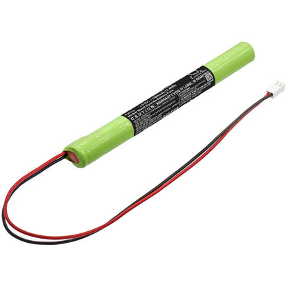 3.6V, 1800mAh, Ni-MH Battery fits Philips, Cardiac, Cardiograph, 6.48Wh