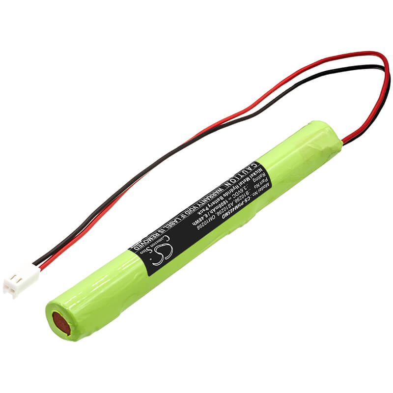 3.6V, 1800mAh, Ni-MH Battery fits Philips, Cardiac, Cardiograph, 6.48Wh