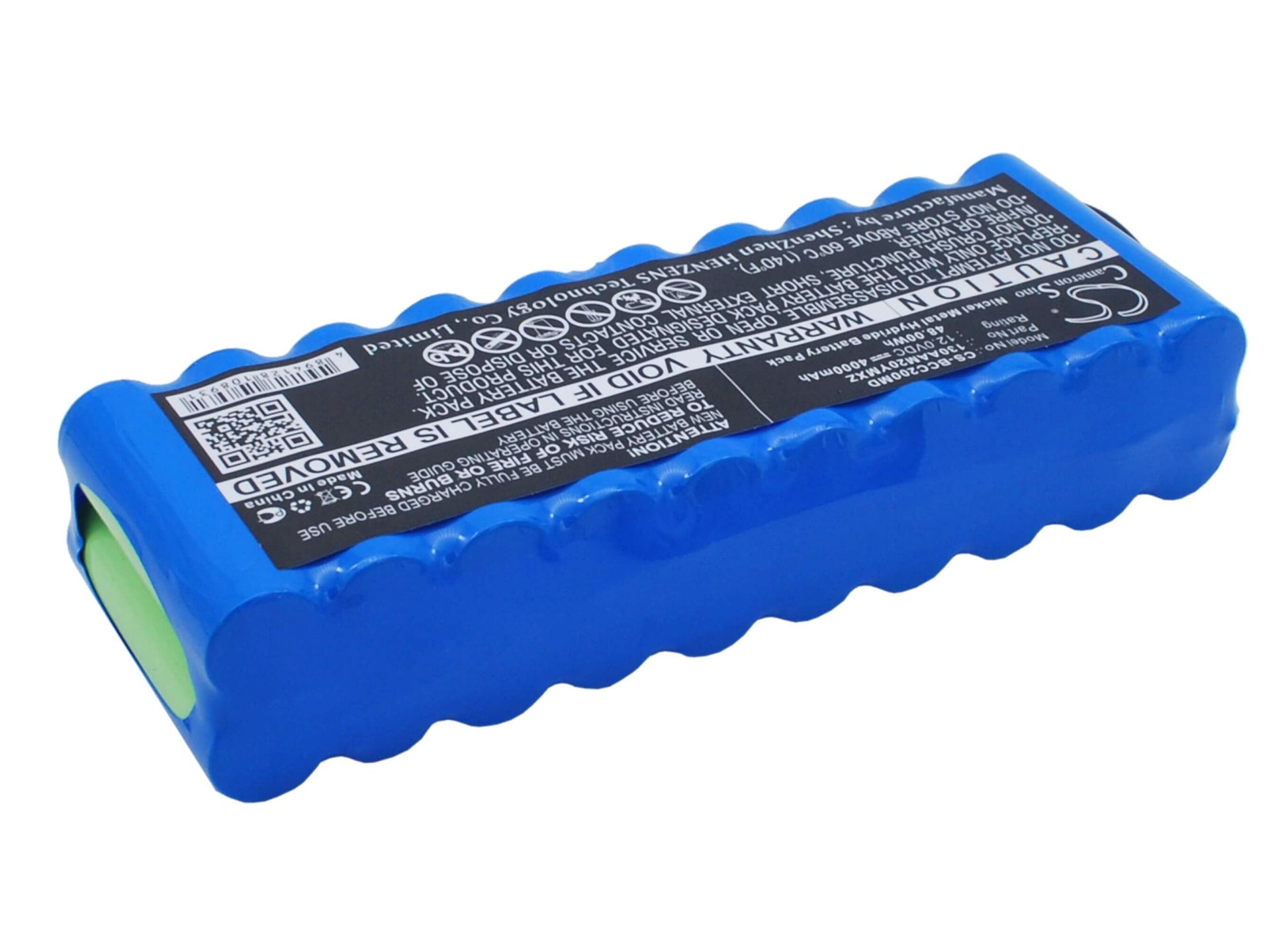 12.0V, 4000mAh, Ni-MH Battery fits Bionet, Cardio 7 Ecg Monitor, Cardio M+, 48Wh